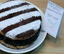 DACQUOISE ENDIMANCHEE AU CHOCOLAT