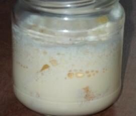 Dessert onctueux ananas, mascarpone