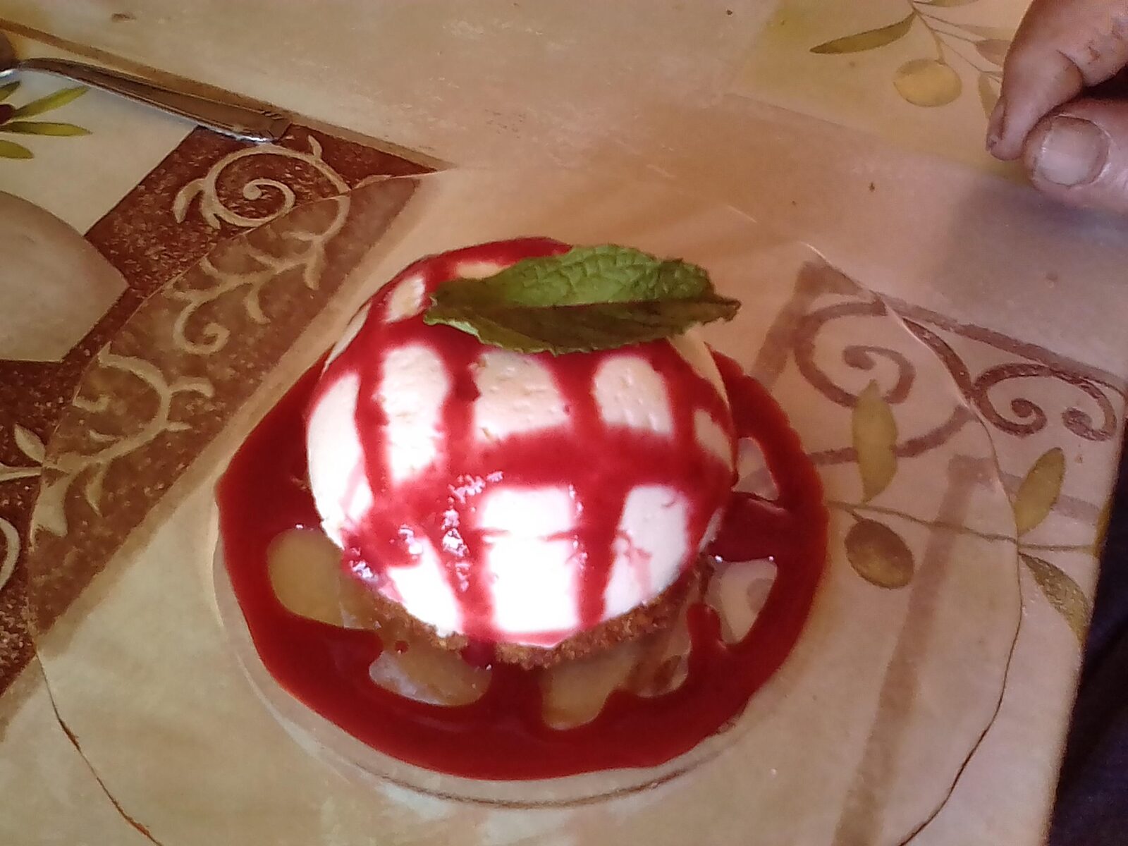 Dôme mousse lemon curd