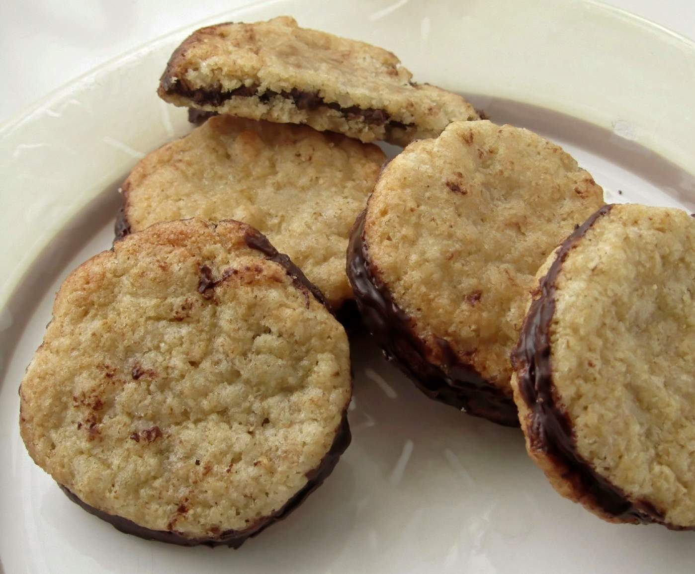 Double galette aux flocons d'avoine et chococat comme à Ikéa ( Chokladflarn )