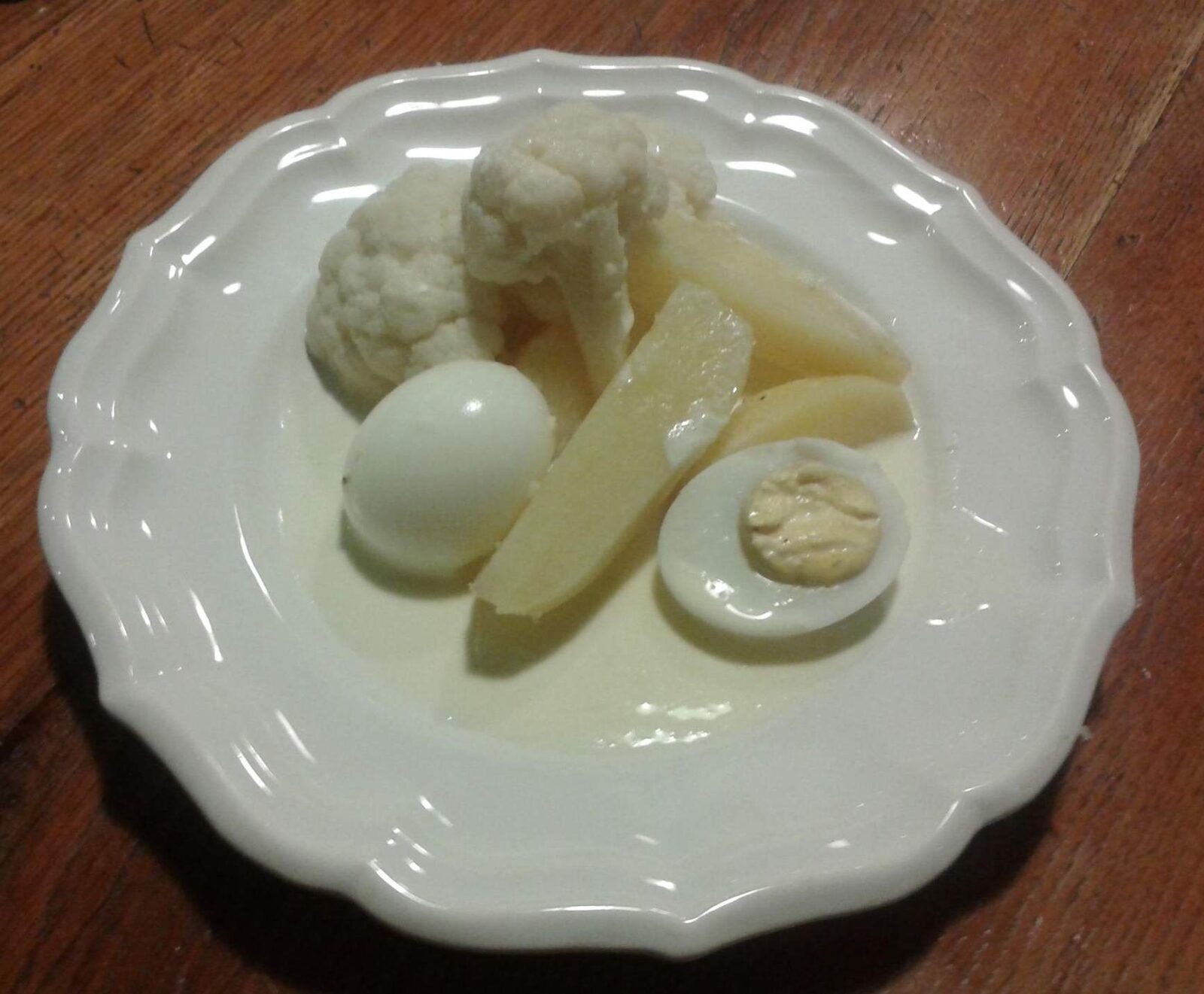 Douceur au choux-fleur de ma Normandie