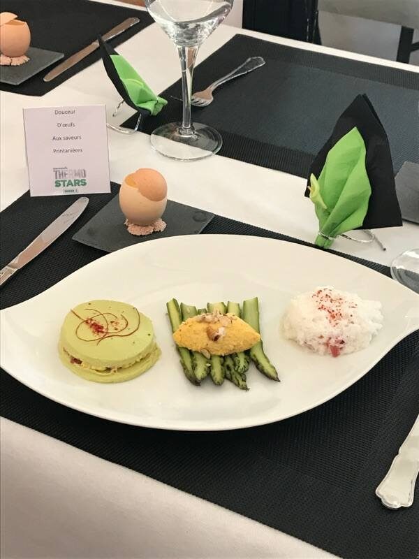 douceur d'oeufs aux saveurs printanières (battle zone 1)