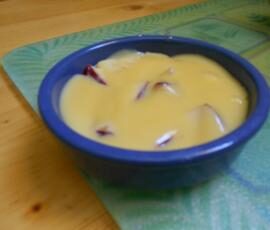 douceur de fruits d'été aux oeufs