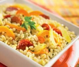 Ebly au chorizo maison