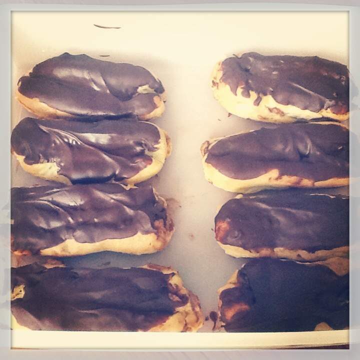 éclairs au chocolat