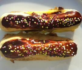 Éclairs au chocolat