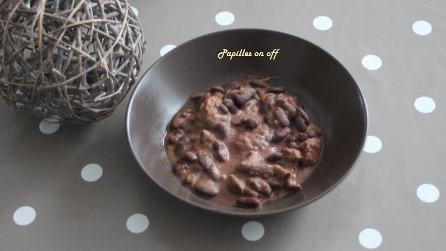 Emincé de boeuf à la mexicaine