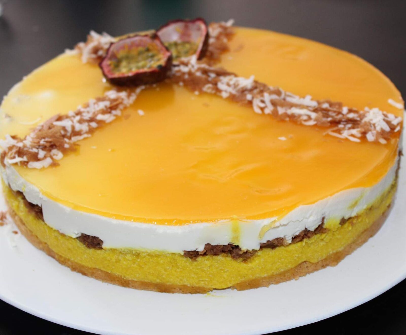 Entremet Mangue Coco Passion