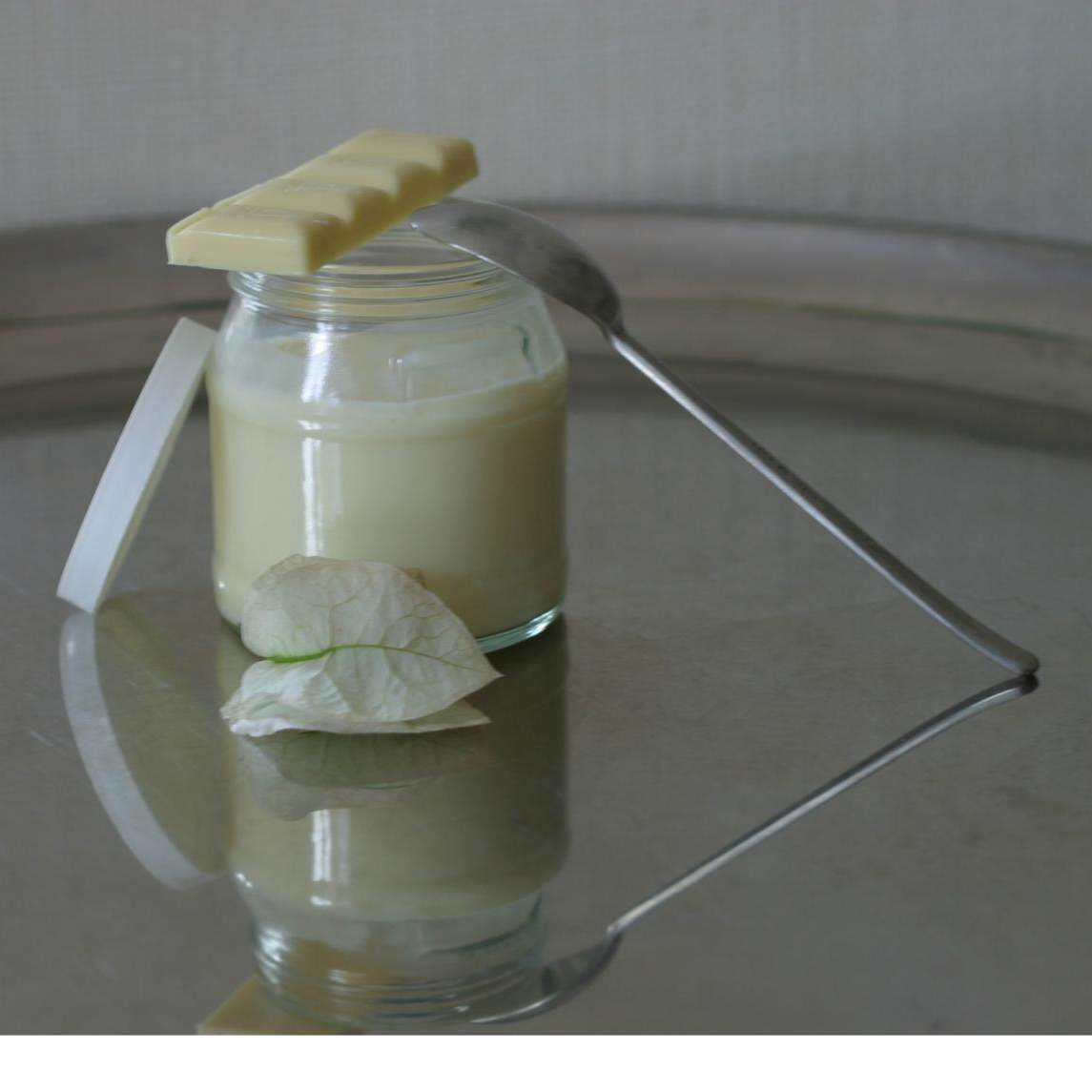 Façon Danette au chocolat blanc