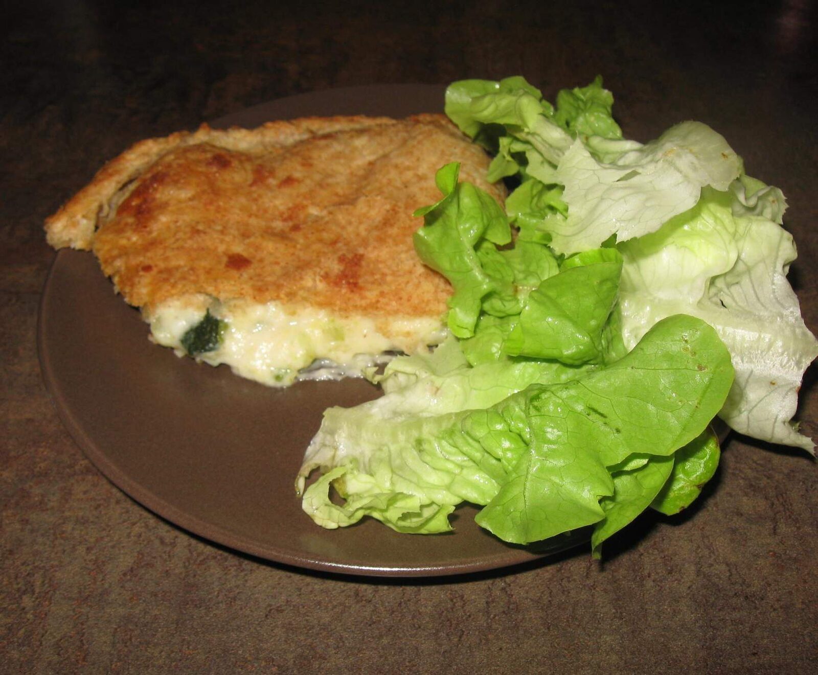 Feuilleté aux courgettes