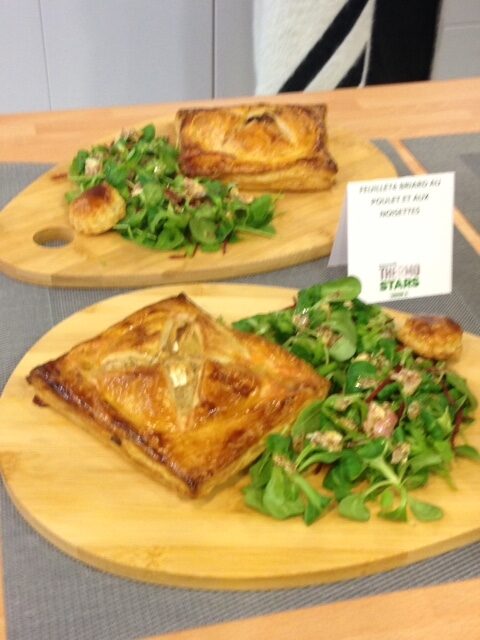 Feuilleté Briard poulet/noisettes