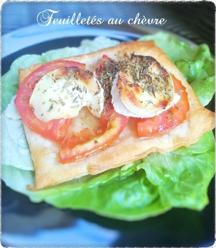 Feuilletés au chèvre