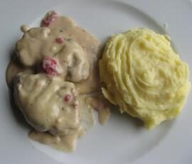 Filet mignon de porc au vinaigre de framboise