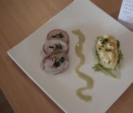 Filet mignon façon Sud Ouest et son mirepoix de légumes oubliés