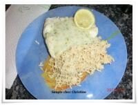 Filets de Merlan à la Fondue de Poireaux au Thermomix