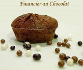 Financier au Chocolat
