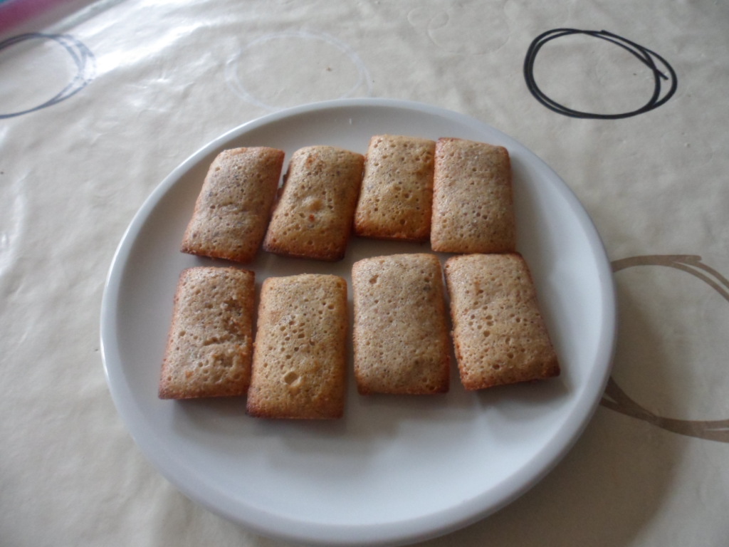 financiers au noisettes