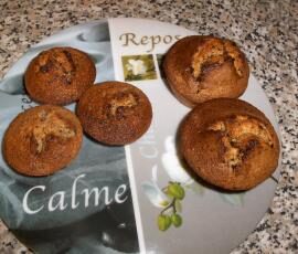 Financiers au pépites de chocolat