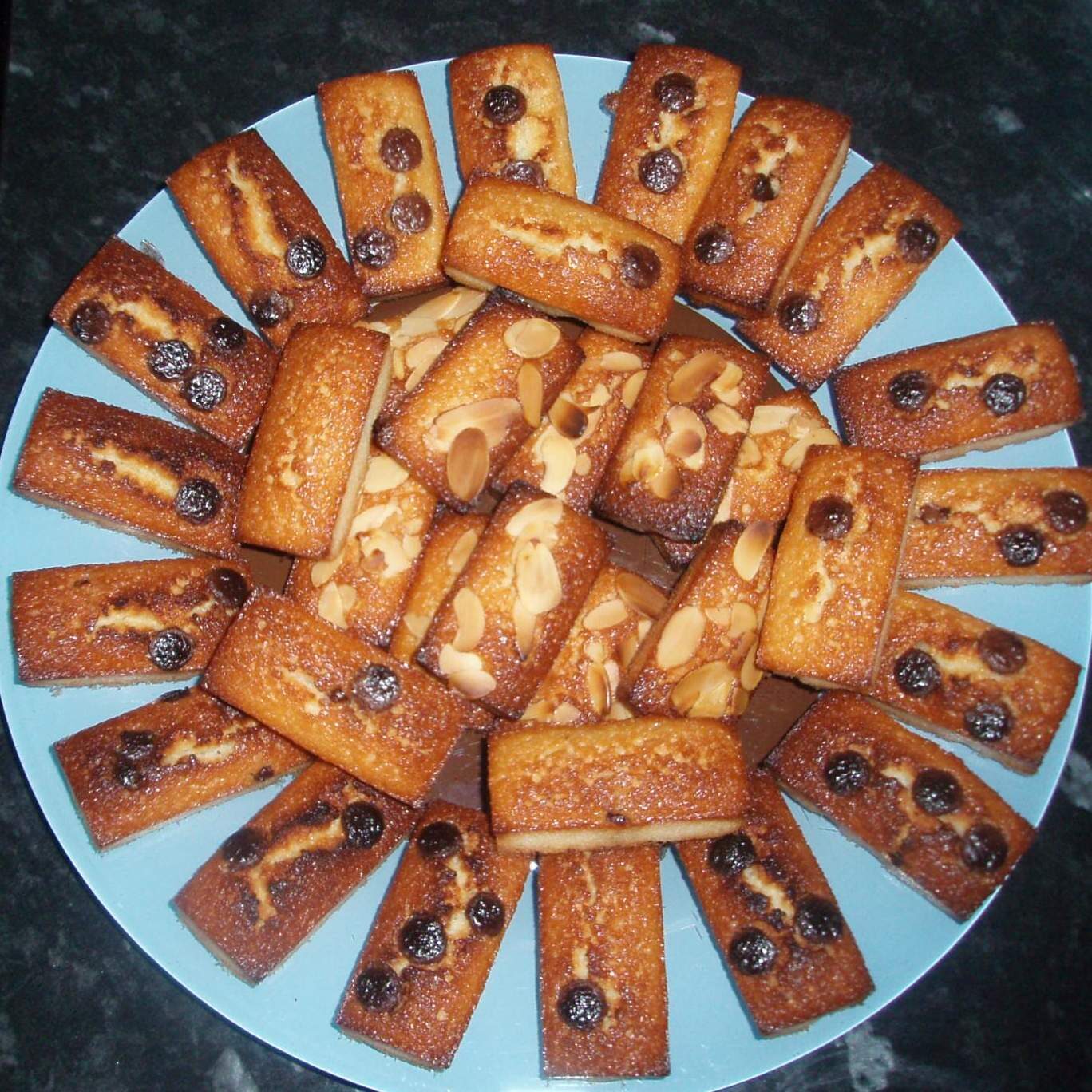 Financiers rapide à la fleurs d'oranger