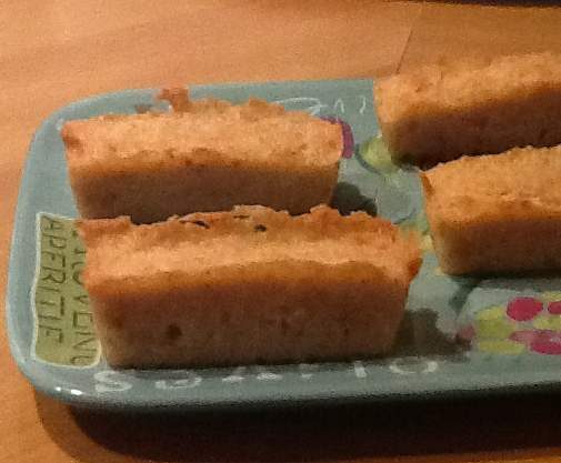 Financiers sales au parmesan et cantal