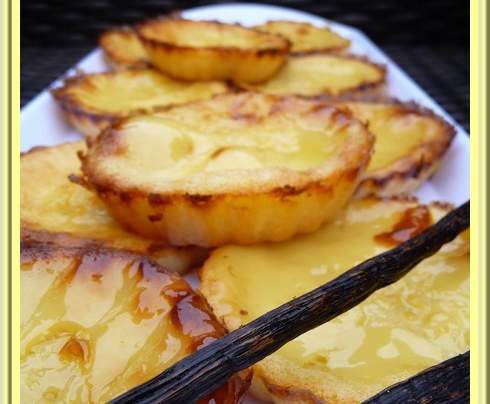 Flan à la vanille bourbon