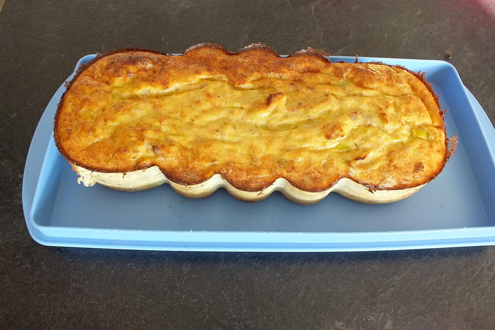 FLAN AUX COURGETTES ET AU THON