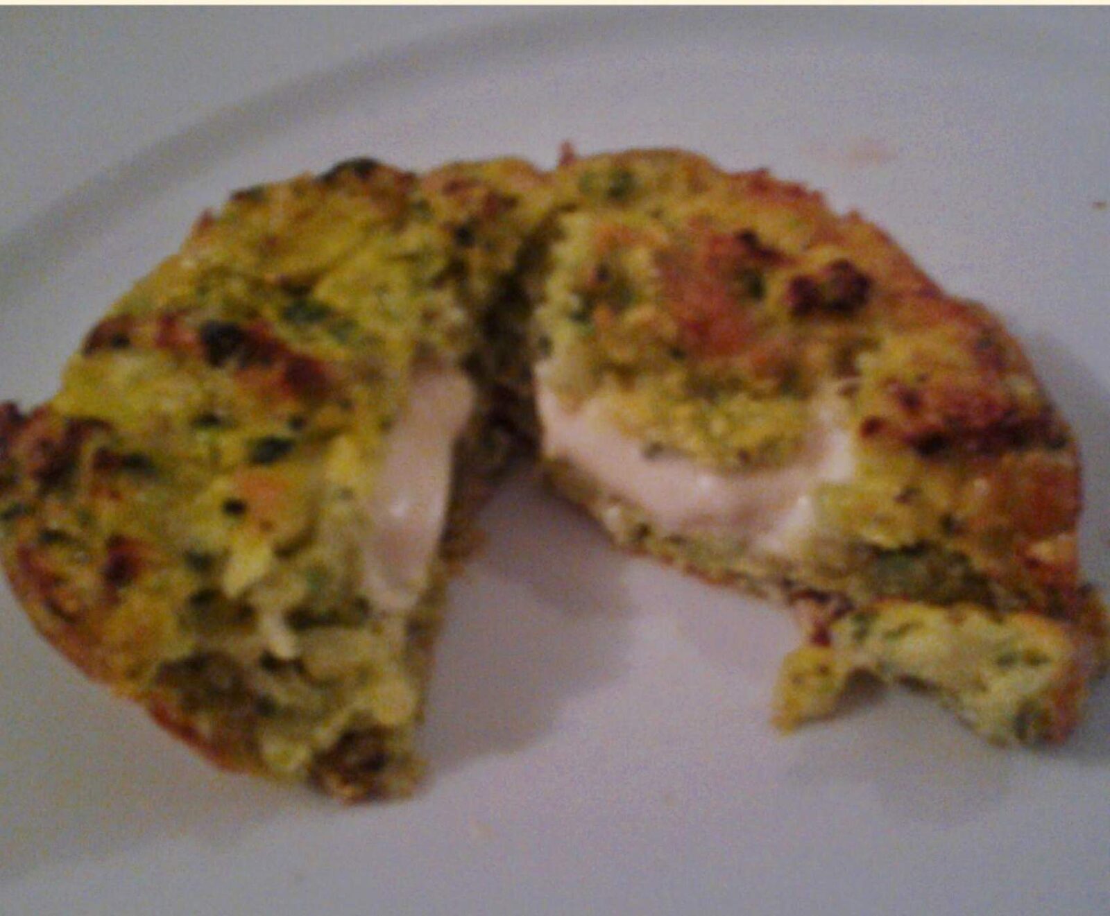 Flan aux courgettes et vache qui rit