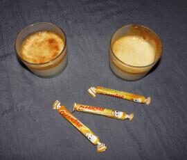 FLAN CARAMBAR NOUGAT