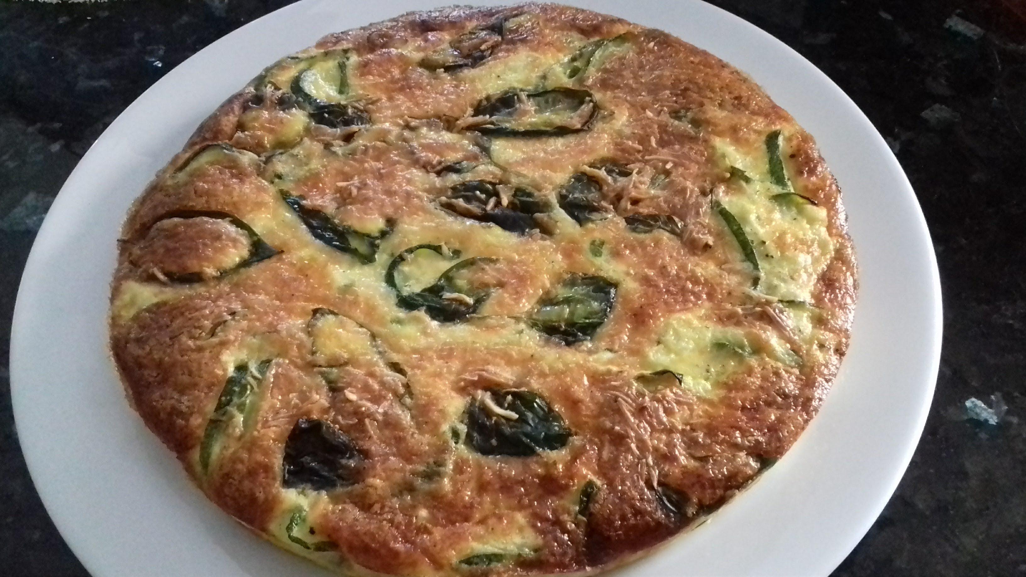 FLAN COURGETTE BASILIC