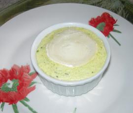 flan courgette et chèvre