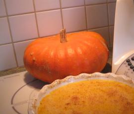 Flan de potiron à la noix de coco