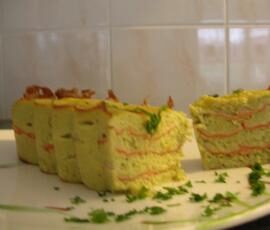 Flan de surimi aux poireaux