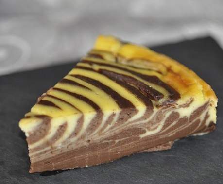 flan parisien sans pâte zebré