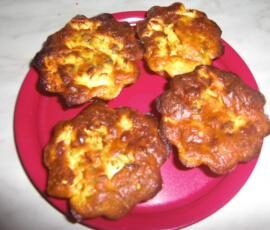 Flans de tomates cerise à la fêta