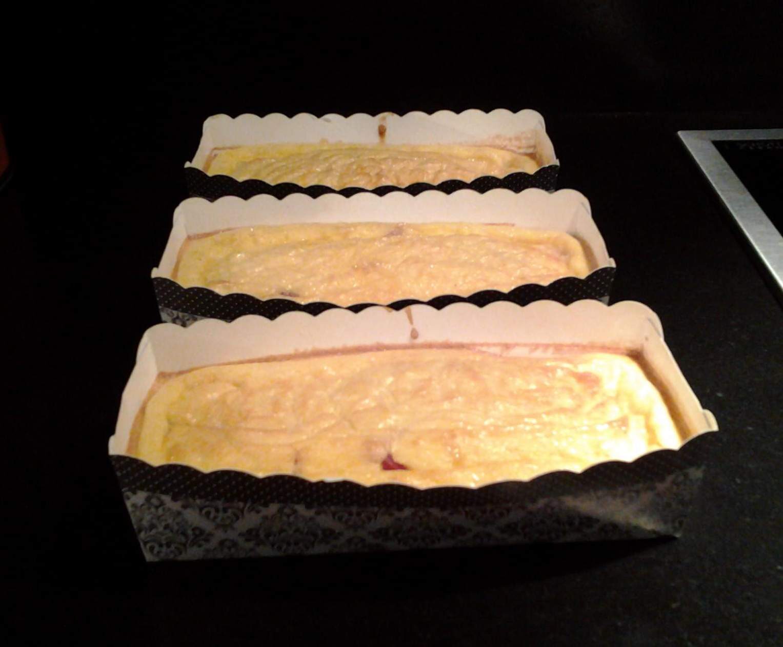 Flans petits pois et bacon