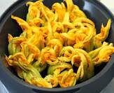 Fleurs de courgettes farcies