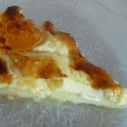 Flognarde aux abricots
