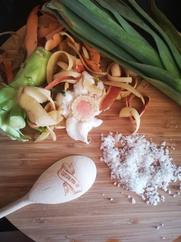 Fond de légumes anti-gaspi