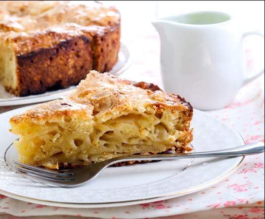 Fondant à la compote de pommes