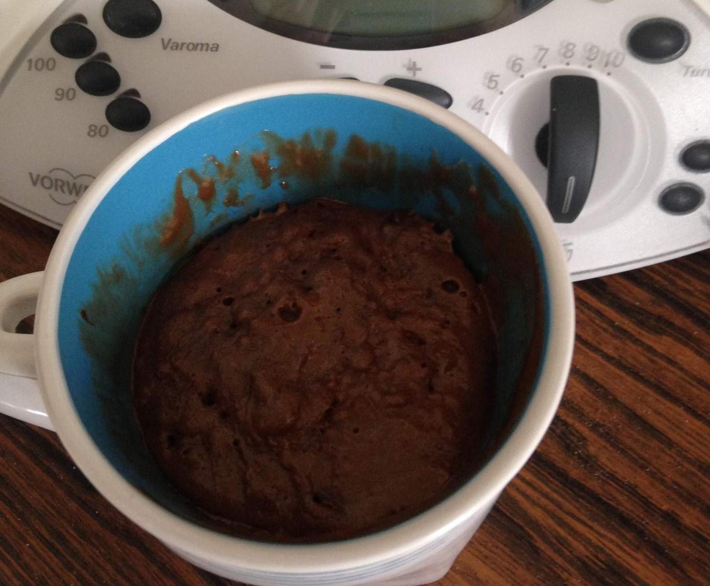 fondant au chocolat dans un mug ( express)