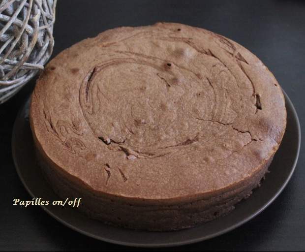 Fondant au chocolat et à la crème de marrons