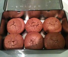 Fondant au chocolat très léger