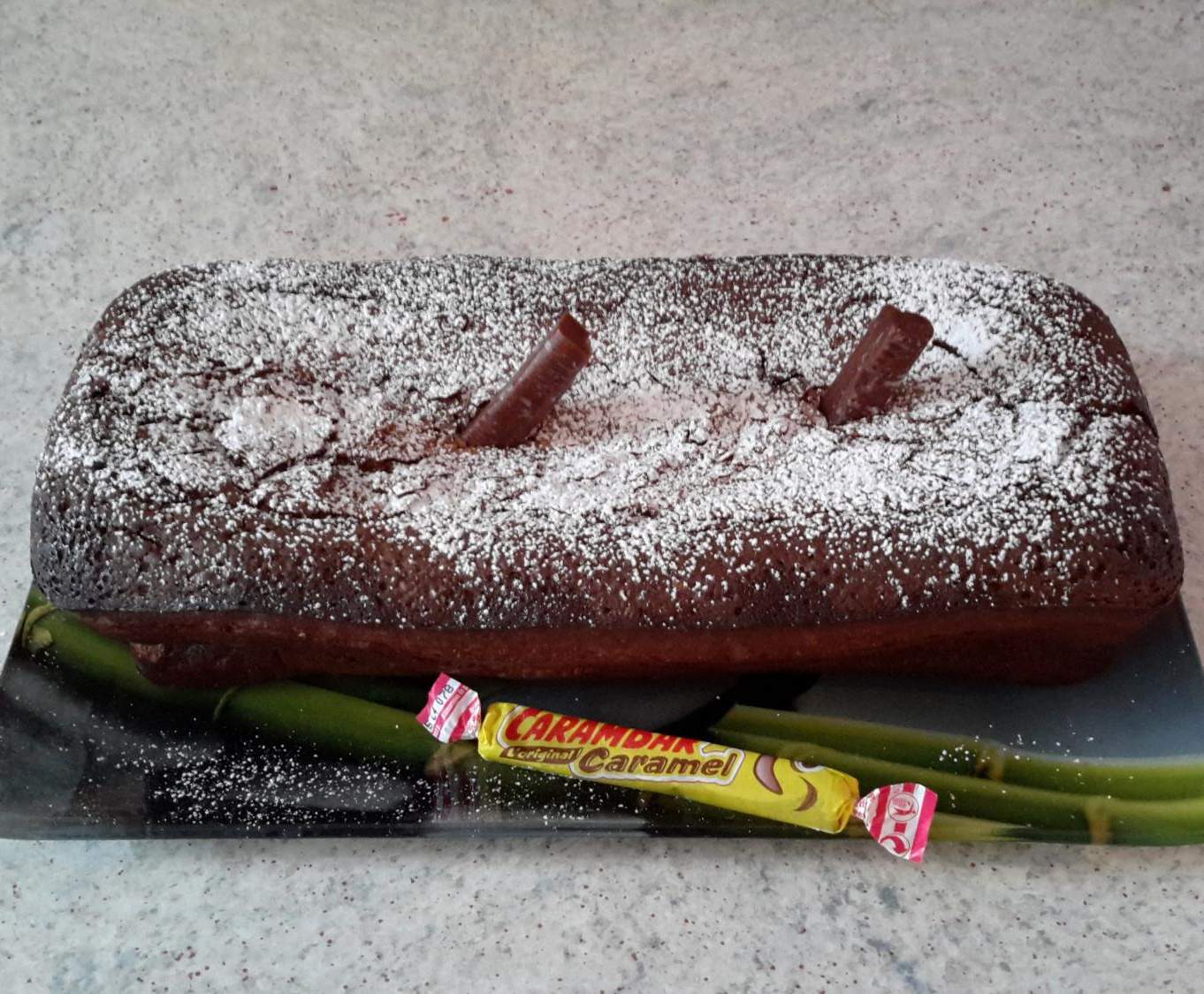 Fondant chocolat au carambar