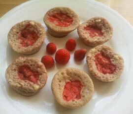 Fondants à la fraise