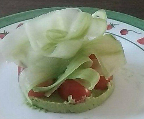 fraîcheur des roses vertes