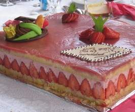 Fraisier façon Bavarois