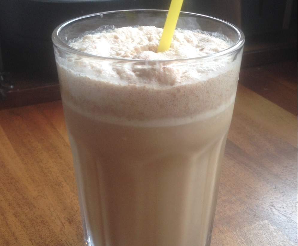 Frappuccino daim-Café frappé avec chocolat 