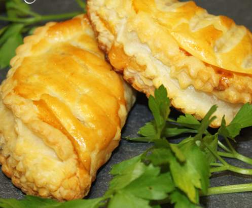 Friands lardons, oignons, reblochon