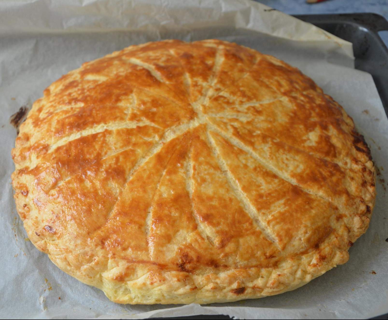 galette à la crème frangipane