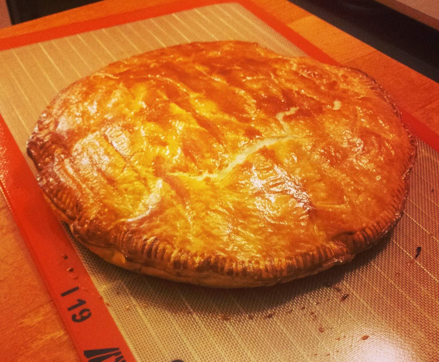 Galette des rois au chocolat